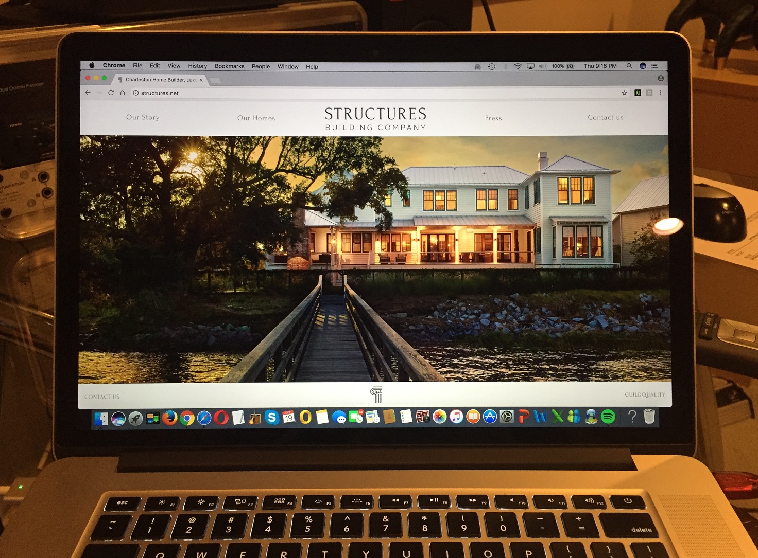 New Website for STRUCTURES BUILDING COMPANY