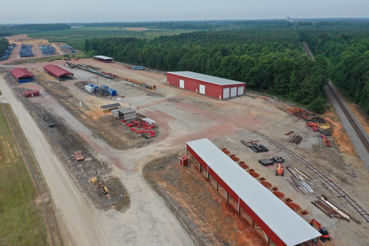 Colophon Launches the Website for Hibernia Rail Siding & Storage Terminal of South Carolina