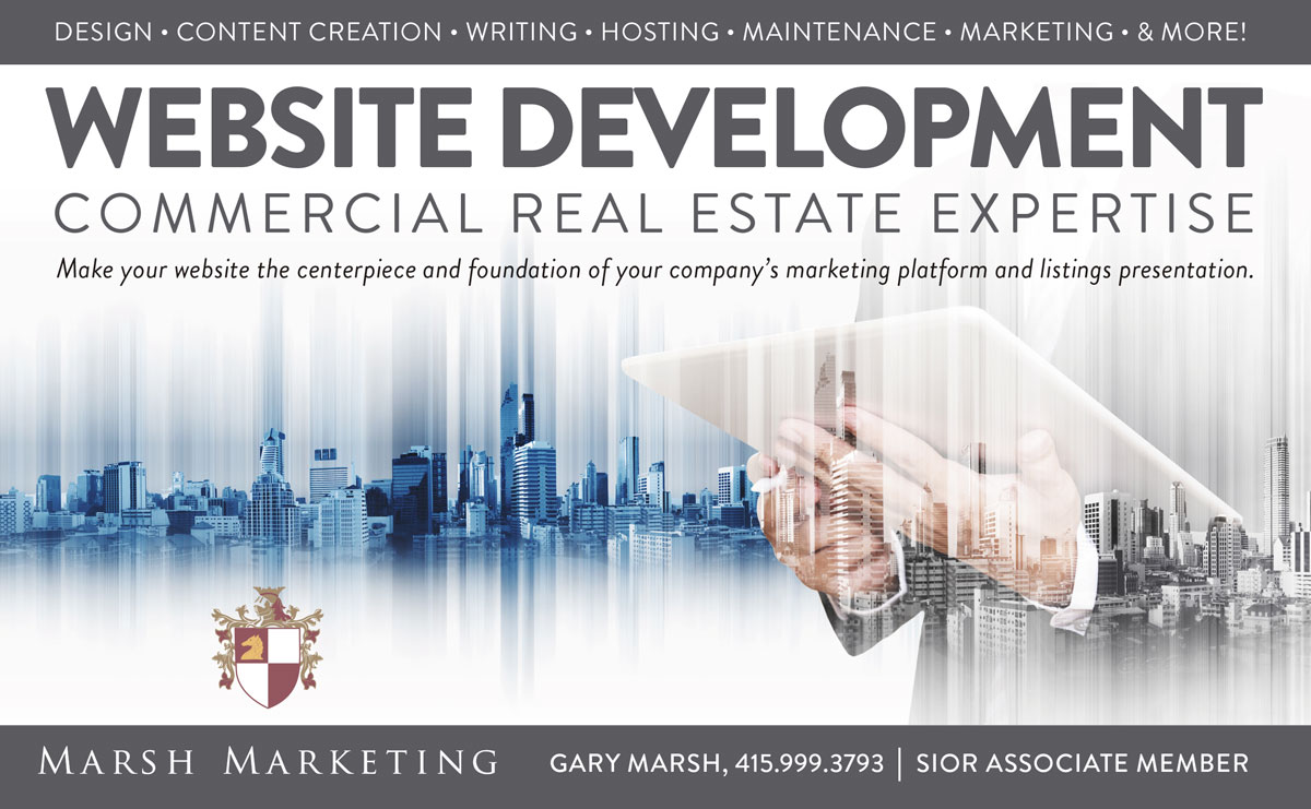 WEBSITE DEVELOPMENT AD from SIOR Magazine