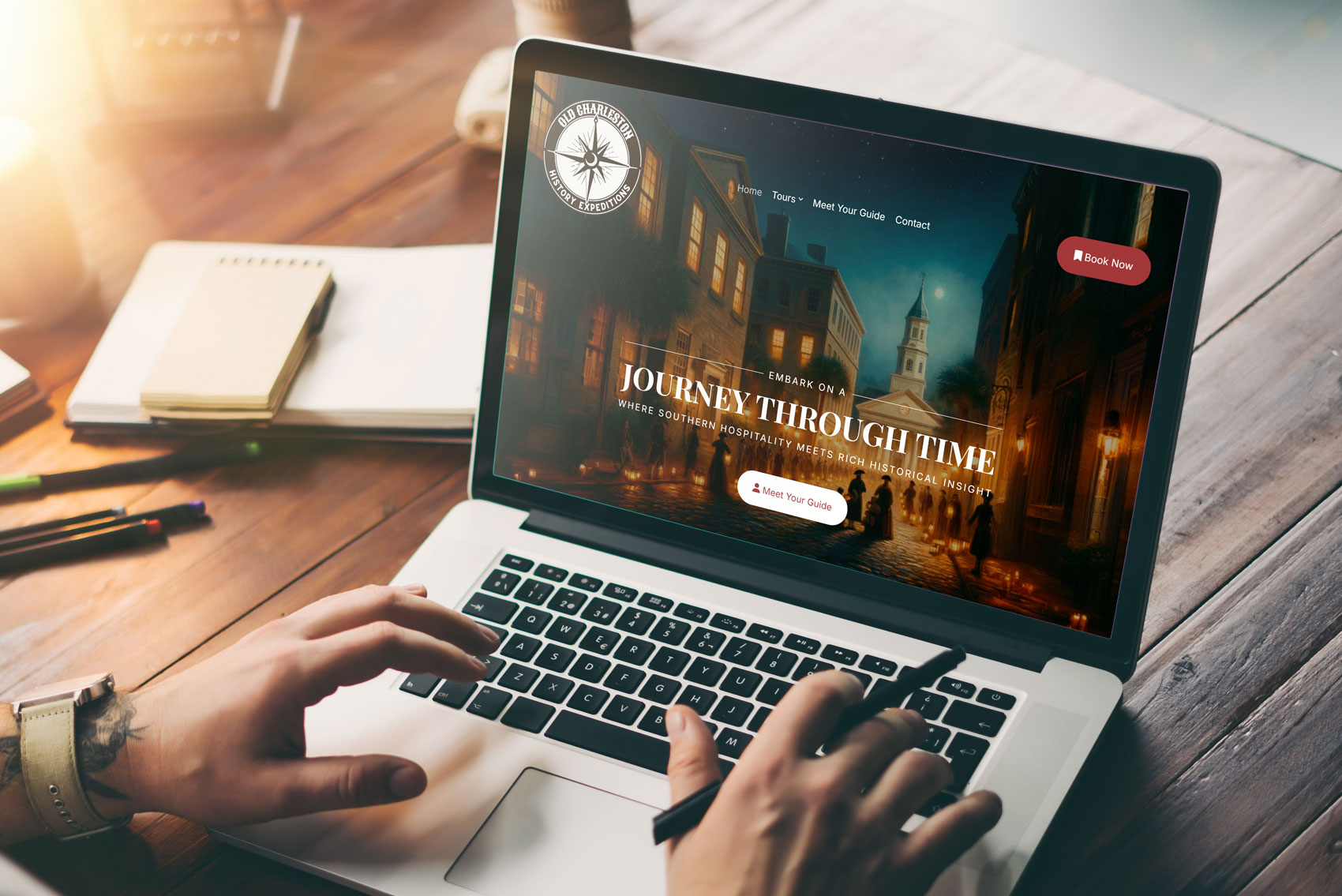 History in the Making, a new website for Old Charleston History Expeditions